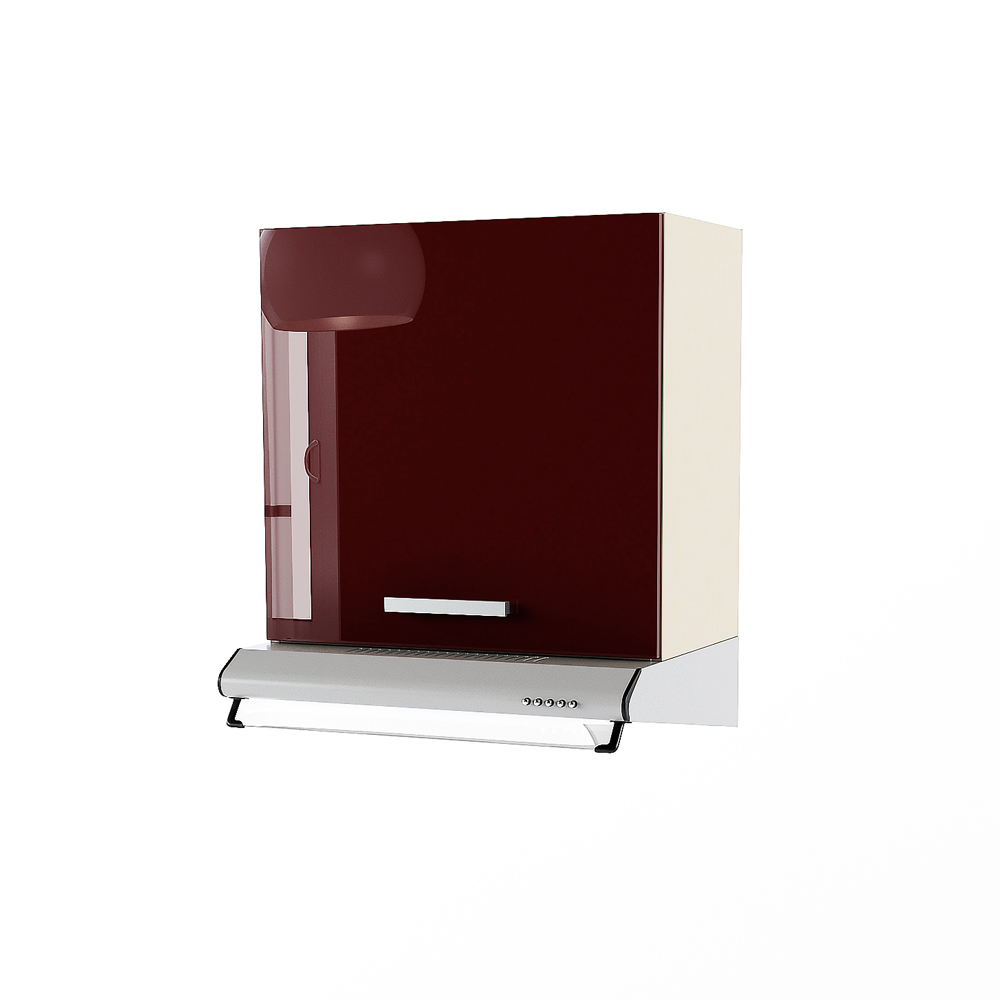 Dulap superior hota clasica 1 usa STYLE 60, Vizon, Bordo Gloss