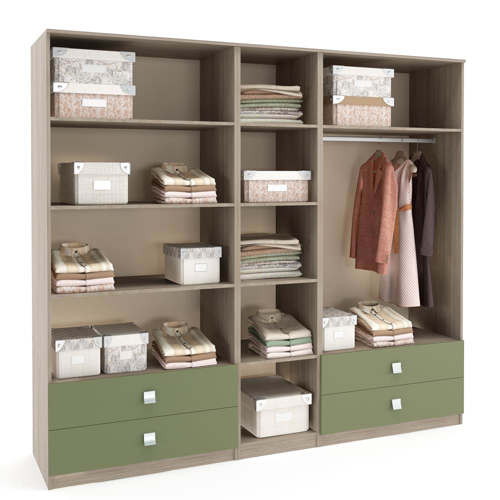Dressing LINEA 5U-4S, mixt, bara umerase, polite, Oak, Pesto