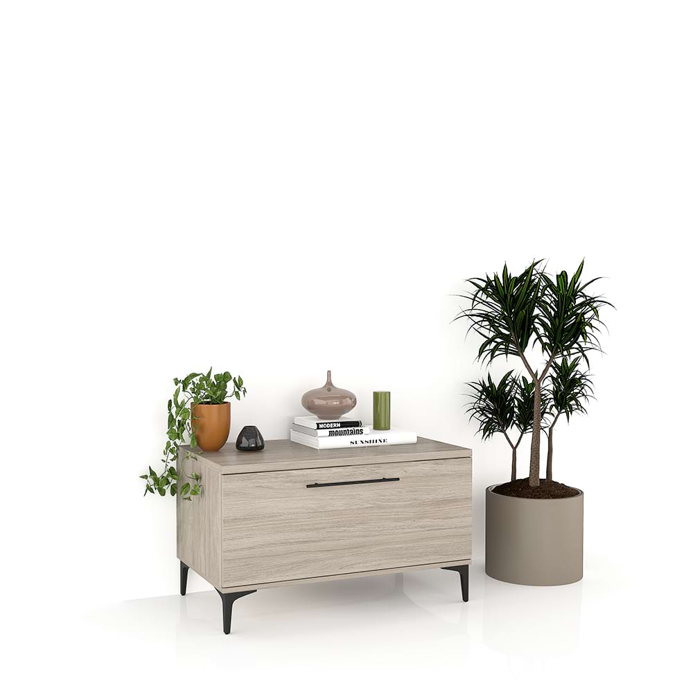 Comoda CUBO 90, 1U, Italian, Oak