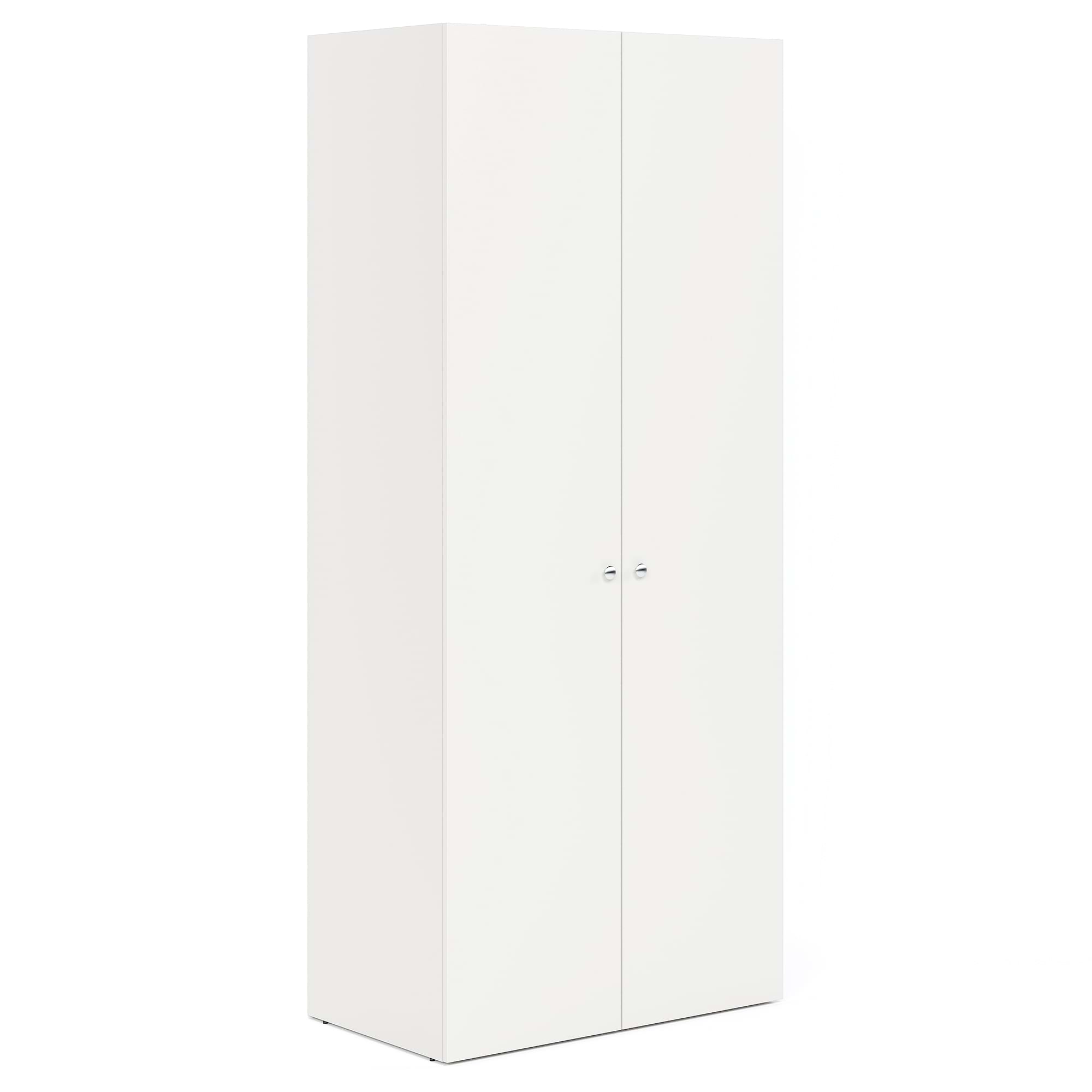 Dulap haine ARONA 90, A50, H210, 2U, Alb Portelan