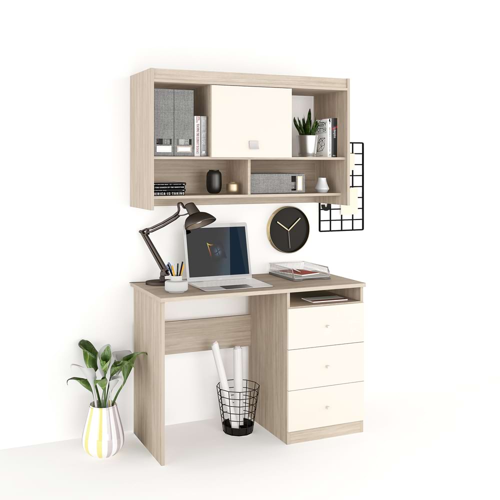 Ansamblu birou modus 1, oak, vizon