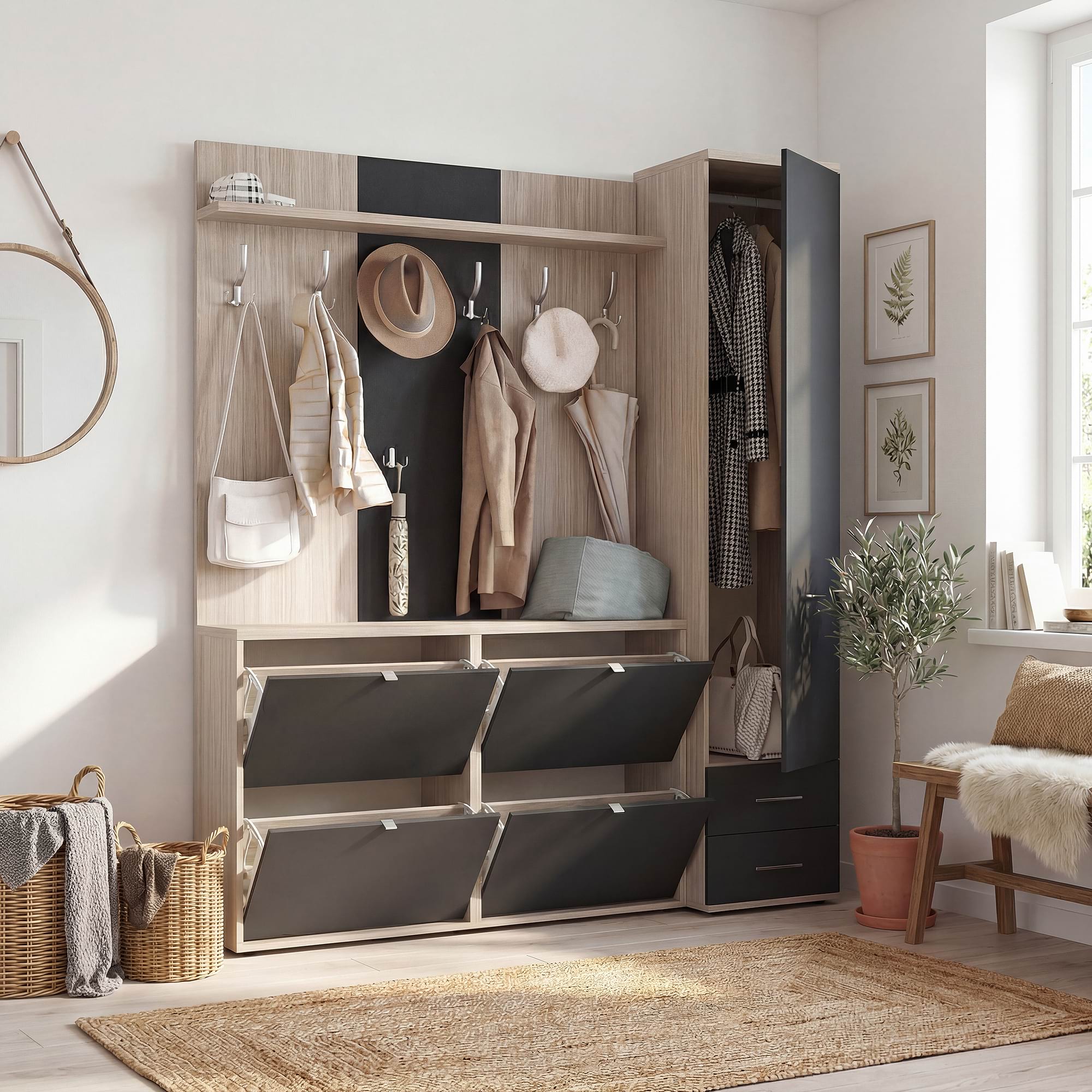 Mobilier hol RIVA2
