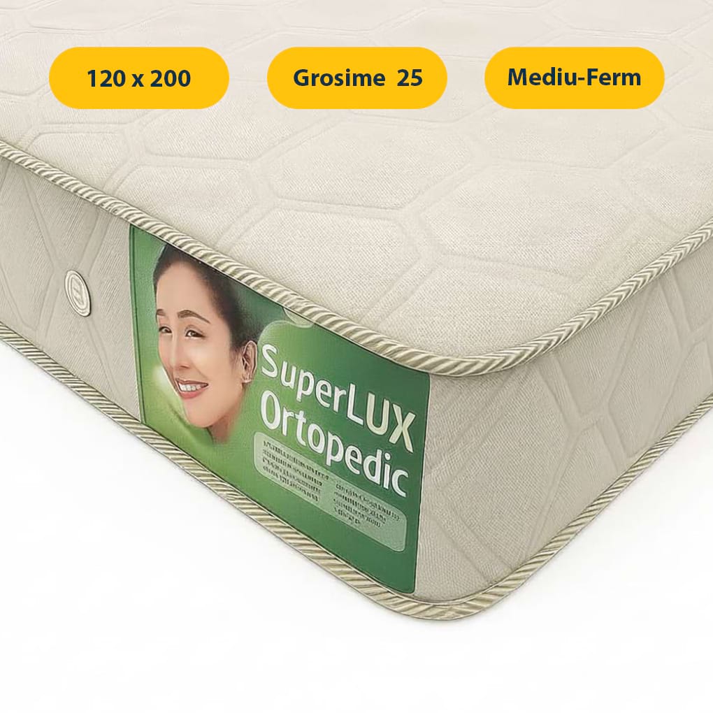 Saltea SuperLux Ortopedica 120x200