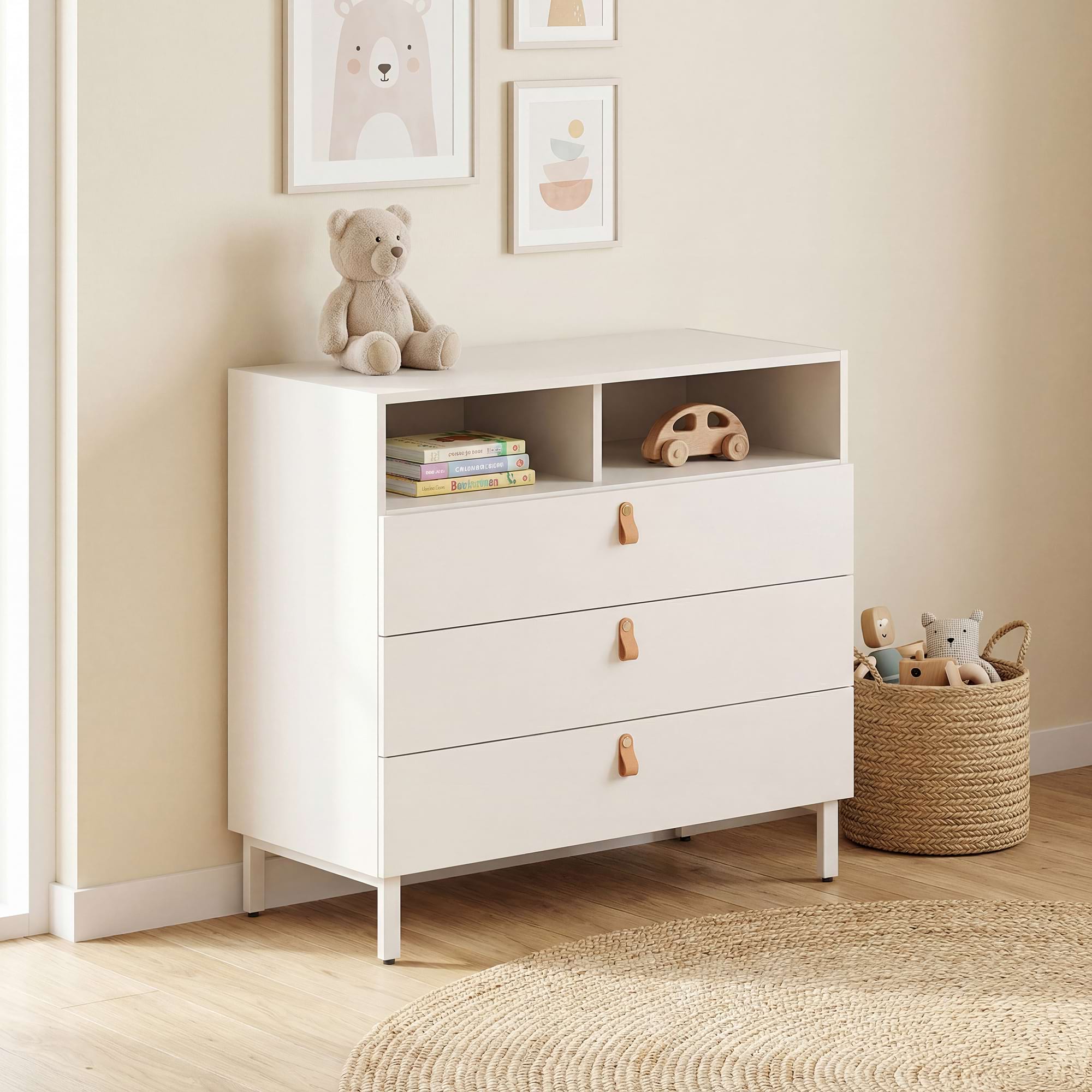 Comoda copii MOBILINO 90, 3 sertare